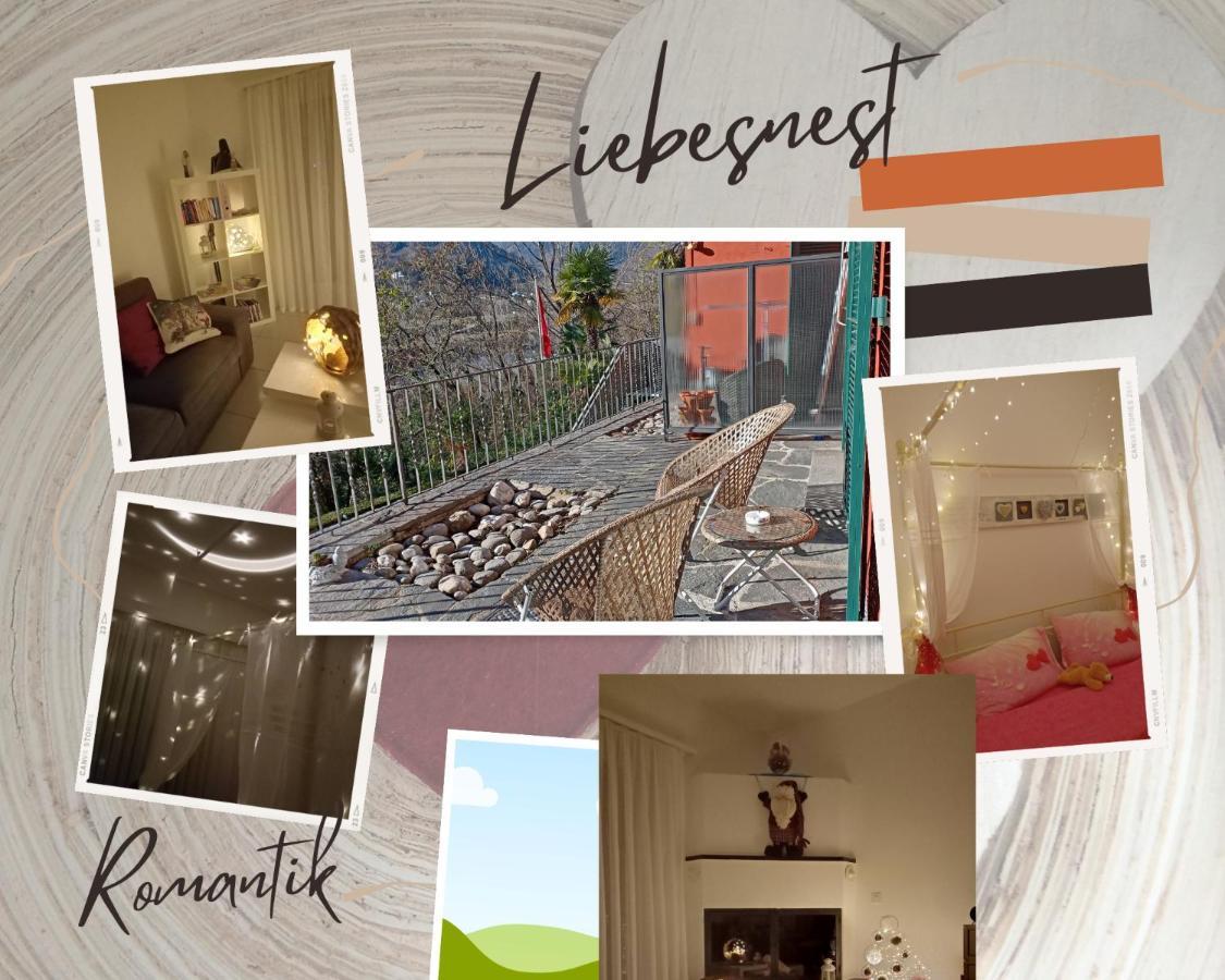 Liebesnest Am Maggiafluss Appartement Solduno Buitenkant foto