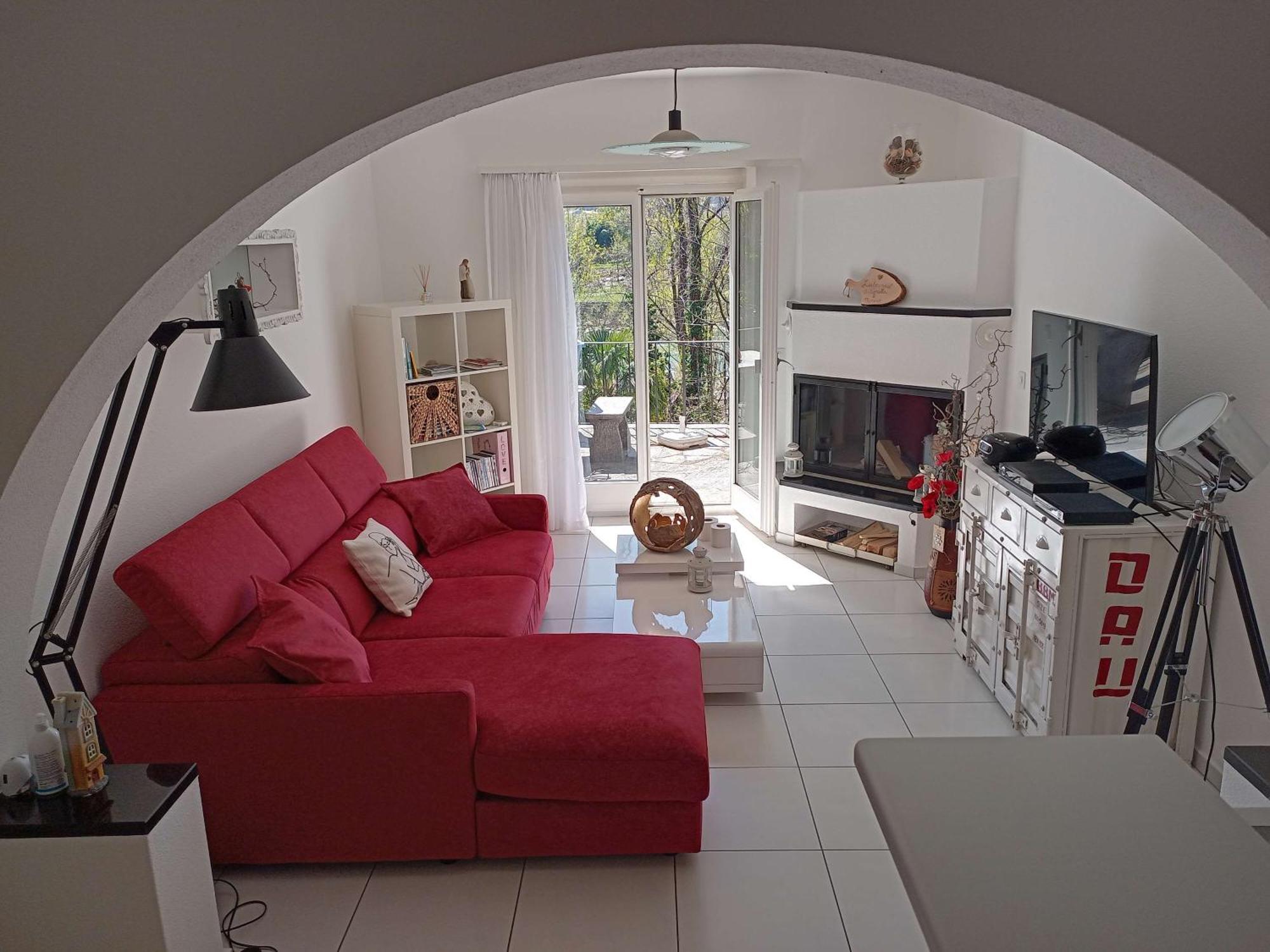 Liebesnest Am Maggiafluss Appartement Solduno Buitenkant foto